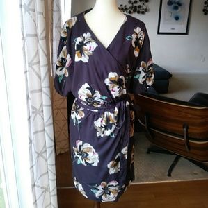 Ann Taylor wrap dress size xl
